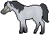 Blue Roan horse rpg icon