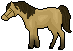Buckskin horse rpg icon