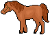 Chestnut horse rpg ico