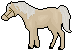 Gold Champagne horse rpg icon