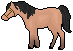 Light Bay horse rpg icon