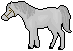 Light Gray horse rpg icon