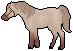 Red Roan horse rpg icon