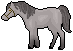 Rose Gray horse rpg icon