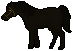 Black horse rpg icon