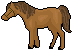 Brown horse rpg icon
