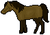 Brown legged horse rpg icon