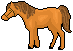 Gold horse rpg icon