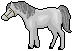 Gray horse rpg icon