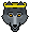 Innocent wolf emoticon rpg icon