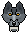 Angry wolf emoticon rpg icon