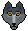 Sad wolf emoticon rpg icon
