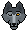 Wink wolf emoticon icon wolf emoticon rpg icon
