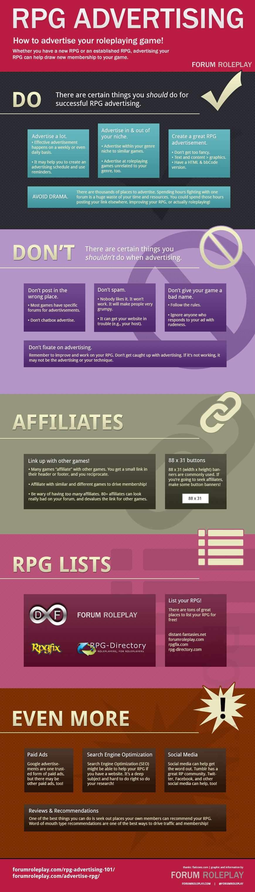 Online Forum RPG Advertising 101 How-To | Forum Roleplay