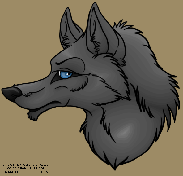 Wolf Avatar PSD Preview Image