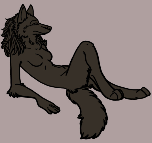 Werewolf Lounge Pose Preview Image